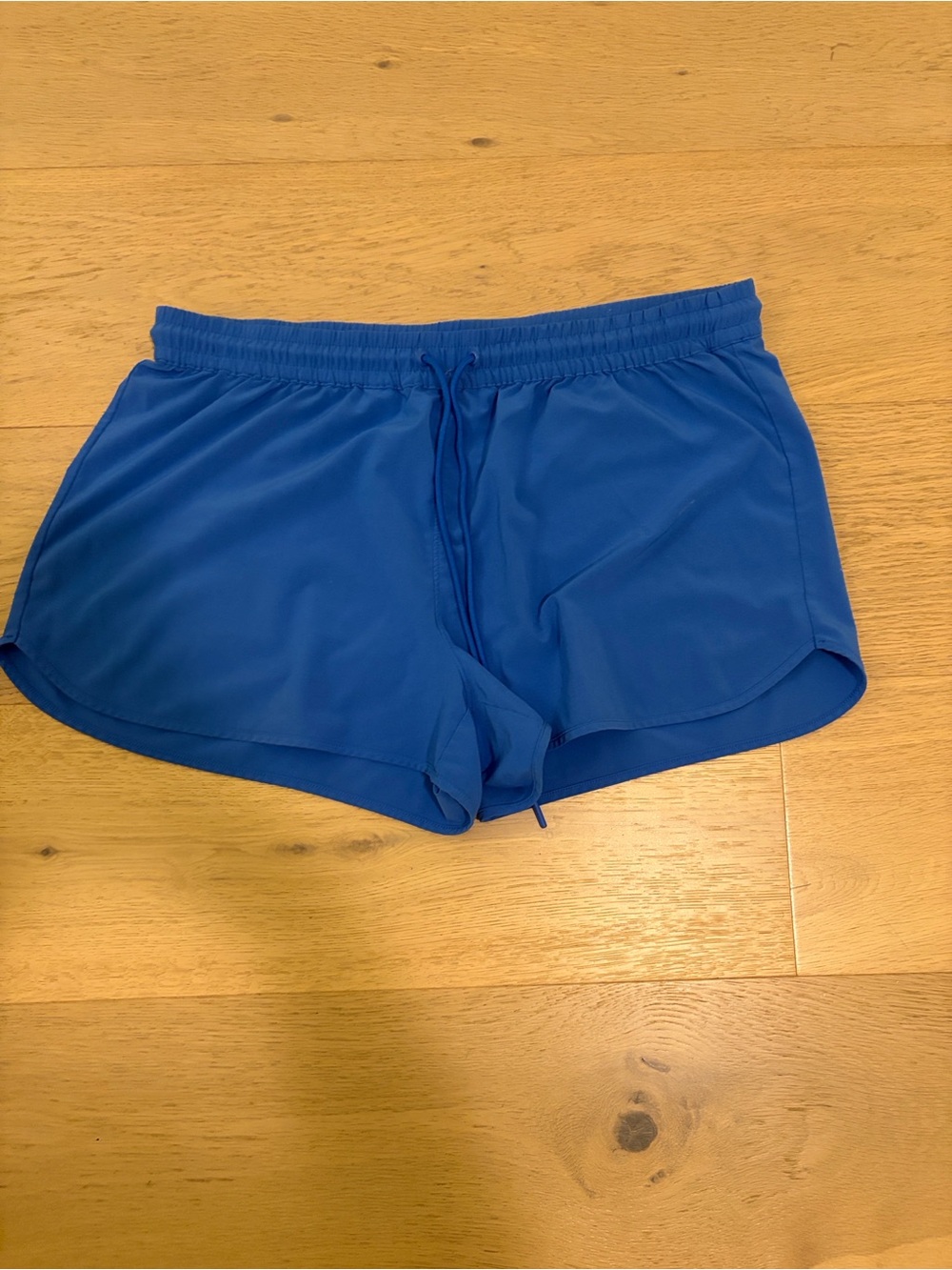 TNA Women's Athletic Drawstring Shorts - Blue